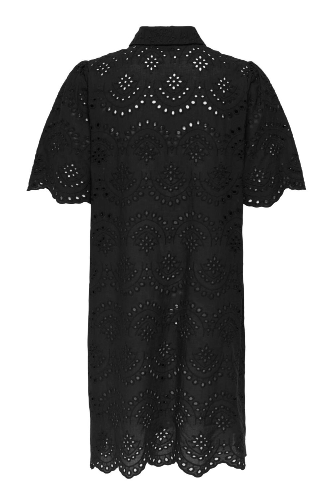ONLVALAIS S/S DRESS WVN NOOS 15357653 Black